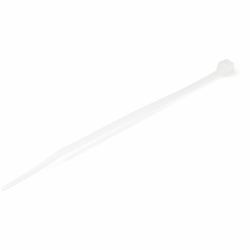 StarTech.com Kabelbinder 100x2 mm - Selbstsichernde Nylon-Kabelbinder mit Gebogener Spitze, Bündeldurchmesser bis zum 22 mm , 8 kg Zugfestigkeit, 94V-2/UL, 100 Stück - Weiß 