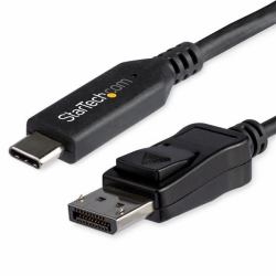StarTech.com 1,8m USB-C auf DisplayPort 1.4 Kabel - 4K/5K/8K USB Typ C zu DP 1.4 Alt Mode Video Adapter Konverter - HBR3/HDR/DSC - 8K 60Hz DP Monitor Kabel für USB-C/Thunderbolt 3 