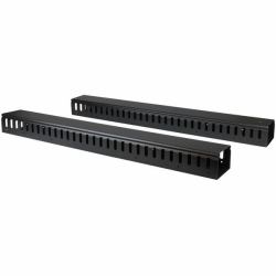 StarTech.com Vertikaler Kabelordner mit Finger Duct - 0U - 1,8m 