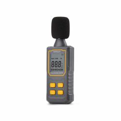 StarTech.com Digitales Schallpegelmessgerät mit Großem LCD, Lärmgerät/Dezibel Messgerät für Serverräume/Büros, Dezibelmesser, 30-130 dBA Bereich, Genaue Min-Max-Messwerte, Lautstärke Messgerät 