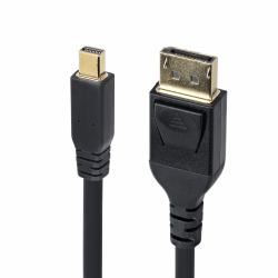 StarTech.com 3m Mini DisplayPort auf DisplayPort 1.4 Kabel, 8K 60Hz/4K 120Hz HBR3 HDR Bildschirmkabel, UHD mDP zu DP 1.4 Monitorkabel/Videokabel 