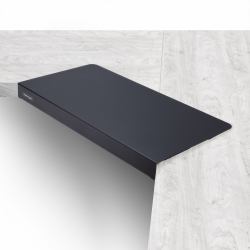 StarTech.com Klemmbare Eckschreibtisch-Erweiterung für L-Form/Eckschreibtisch, Schreibtisch Ablage für 12,7-38,1mm dicke Tische, Schreibtisch Verlängerung/Anbauplatte/Tastaturablage, Eckschreibtischverbinder 