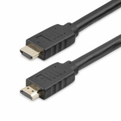 StarTech.com 10 m HDMI 2.0-Kabel - 4K 60 Hz Active HDMI-Kabel - CL2 für In-Wall-Installation - Langlebiges Hochgeschwindigkeits-UHD-HDMI-Kabel - HDR, 18 Gbit/s - St/St - Schwarz 