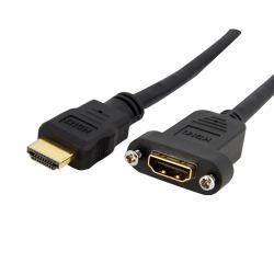 StarTech.com 90cm Standard HDMI Kabel zur Panelmontage - Bu/St 