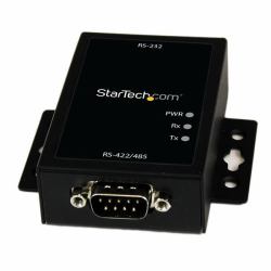 StarTech.com Industrieller Seriell RS232 auf RS422/485 Konverter mit ESD-Schutz 