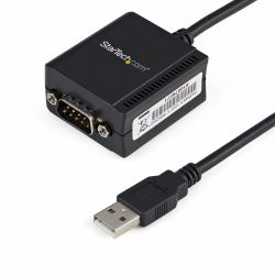 StarTech.com USB auf Seriell Adapter - 1 Anschluss - Stromversorgung über USB - FTDI USB UART Chip - DB9 [9-polig] - USB auf RS232 Adapter 