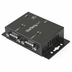 StarTech.com 2 Port USB auf Seriell RS232 Adapter - USB / DB9 Hub Wandmontagefähig 