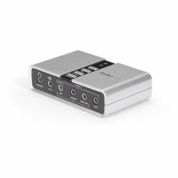 StarTech.com USB Soundbox 7.1 Adapter - externe USB Soundkarte mit SPDIF Didital Audio 