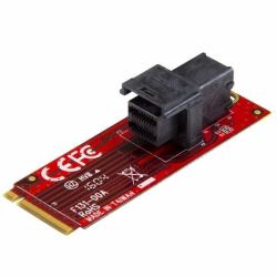 StarTech.com U.2 [SFF-8643] auf M.2 PCI Express 3.0 x4 Adapterkarte für 2,5" U.2 NVMe SSD 