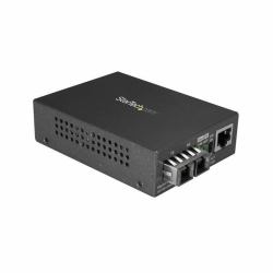 StarTech.com MCMGBSCSM10 Netzwerk Medienkonverter 1000 Mbit/s 1310 nm Einzelmodus Schwarz 