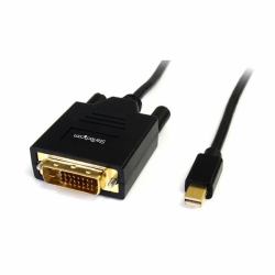 StarTech.com Mini DisplayPort auf DVI 1,8m Kabel [Stecker/Stecker] - 1920x1200 HDTV bis 1080 