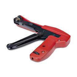 StarTech.com Kabelbinderzange für Nylon Kabelbinder, Kabelbinder Schneider und Spannwerkzeug, Kabelbinder Pistole-Werkzeug für 2,4-4,8mm Nylon Kabelbinder, TAA-Konform 