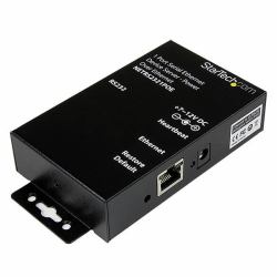 StarTech.com 1 Port RS232 Seriel Ethernet Geräteserver - PoE Power over Ethernet 