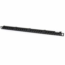 StarTech.com 24 Port 0,5 HE Cat5e Patch Panel - RJ45 Ethernet Rackmount Cat 5e 110 Patch Panel 