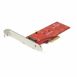 StarTech.com M2 PCIe SSD Adapter - x4 PCIe 3.0 NVMe / AHCI / NGFF / M-Key - Niedrigprofil und Vollprofil - SSD PCIe M.2 Adapter 