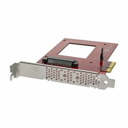 StarTech.com NVME PCIE ADAPTER - 2.5IN U.2 - SSD SFF-8639 - X4 PCIE 3.0 