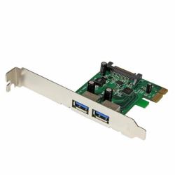 StarTech.com 2 Port PCI Express SuperSpeed USB 3.0 Schnittstellenkarte mit UASP - SATA Strom 