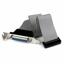 StarTech.com Low Profile IDC 26 [Buchse] auf DB25 [Buchse] Slotblech 40cm 