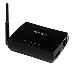 StarTech.com 1 Port USB Wireless N 150 Mbit/s AirPrint Server - 802.11 b/g/n 