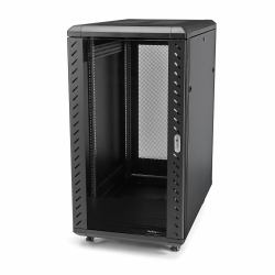 StarTech.com 18HE Enterprise Server Rack-Schrank, 19 Zoll 4-Pfosten Serverschrank, 83cm Montagetiefe, 800kg Traglast 
