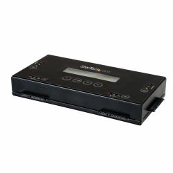 StarTech.com SSD/HDD Festplattenlöschgerät mit 4 Steckplätzen - 2,5" & 3,5" SATA - Selbständiges Sicheres Externes Festplatten Löschgerät mit 9 Löschmodi - RS232 Printer Port - NIST/DOD 