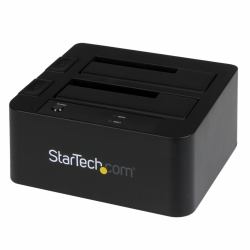StarTech.com 2-fach USB 3.0 / eSATA Festplatten Dockingstation mit UASP für 2,5/3,5" SSD / HDD 