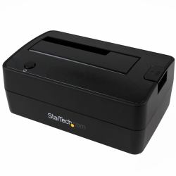 StarTech.com 1-Bay USB 3.1 auf SATA Festplatten Dockingstation, USB 3.1 [10 Gbit/s] Festplatten Dock, Externe 2,5/3,5" SATA III HDD/SSD Docking Station, Top-Loading Laufwerksschacht 