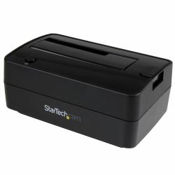 StarTech.com 1-Bay USB 3.1 / eSATA auf SATA Festplatten Dockingstation, Externer USB 3.1 [10 Gbit/s] Festplatten Dock, 2,5/3,5" SATA III HDD/SSD Top-Loading Laufwerksschacht 