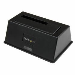 StarTech.com 1-Bay USB 3.0 auf SATA Festplatten Dockingstation, USB 3.0 [5 Gbit/s] Festplatten Dock, Externe 2,5/3,5" SATA I/II/III HDD/SSD Docking Station, Top-Loading Laufwerksschacht 