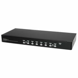 StarTech.com 8-Port USB KVM Switch-Set mit OSD und Kabeln Rackmontierbar 