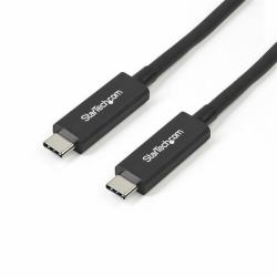 StarTech.com 1m Thunderbolt 3 USB C Kabel [40Gbit/s] - Thunderbolt und USB kompatibel 