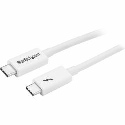 StarTech.com 1m Passives Thunderbolt 3 Kabel, 20Gbps, 100W PD, 4K Video, Thunderbolt Kabel, Kompatibel mit USB4/DP Alt Mode, Thunderbolt 4, USB 3.2/Typ-C 