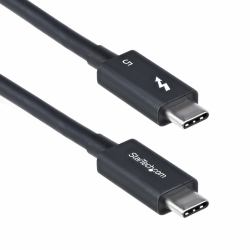 StarTech.com 1m Thunderbolt 5 Kabel, 80Gbps-120Gbps, 240W PD, 8K 60Hz, Thunderbolt-zertifiziertes Kabel, TB4, USB4, USB-C Kompatibel 