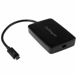 StarTech.com Thunderbolt 3 auf Thunderbolt 2 Adapter - TB3 Laptop auf TB2 Bildschirme/Geräte - Thunderbolt 1/2[10Gbit/s, 20Gbit/s] Konverter - TB3 zertifiziert - Schwarz - Windows/Mac 