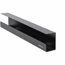 StarTech.com Kabelschacht zur Untertisch Montage - Kabelmanagement für den Tisch - Kabelrinne - 60cm x 11cm 