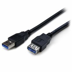 StarTech.com 2m USB 3.0 A auf A Verlängerungskabel - Stecker/ Buchse - Schwarz 