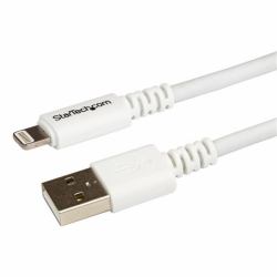 StarTech.com 3m Apple 8-Pin Lightning Connector auf USB Kabel - USB Kabel für iPhone / iPod / iPad - Weiß 