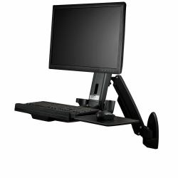 StarTech.com Wandmontage Sitz-/ Steh Workstation - 1 Monitor 