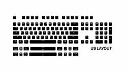 Steelseries PrismCAPS Tastatur-Schalter 
