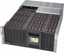 Supermicro SuperChassis 946LE1C-R1K66JBOD Netzwerkchassis 4U Schwarz 