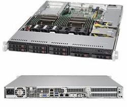 Supermicro SuperServer 1028R-TDW Intel® C612 LGA 2011 [Socket R] Rack [1U] Schwarz 