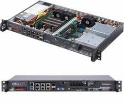 Supermicro SuperServer 5019D-4C-FN8TP Intel SoC BGA 2518 Rack [1U] Schwarz 