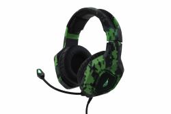 SureFire Skirmish Kopfhörer Kabelgebunden Kopfband Gaming USB Typ-A Schwarz, Camouflage, Grün 