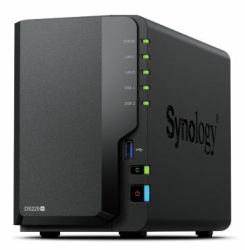 Synology DiskStation DS225+ 2 Bay NAS Desktop Intel® Celeron® J4125 2 GB DDR4 Synology DSM Schwarz 
