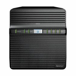 Synology DiskStation DS423 NAS Desktop Realtek RTD1619B 2 GB DDR4 16 TB HDD DiskStation Manager Schwarz 