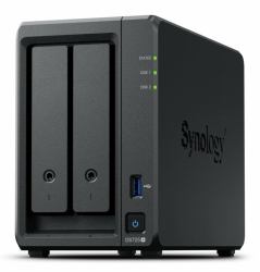 Synology DiskStation DS725+ NAS & Speicherserver Ryzen Embedded R1600 4 GB DDR4 0 TB Schwarz 