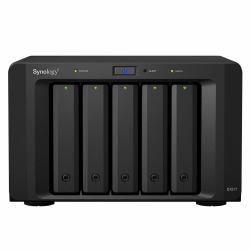 Synology DX517 Disk-Array 0 TB Desktop Schwarz 