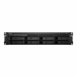 Synology RackStation RS1221+ NAS & Speicherserver Rack [2U] Ryzen Embedded V1500B 4 GB DDR4 0 TB DiskStation Manager Schwarz 