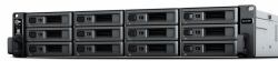 Synology RackStation RS2423+ NAS & Speicherserver Rack [2U] Ryzen Embedded V1780B 8 GB DDR4 0 TB DiskStation Manager Schwarz, Grau 