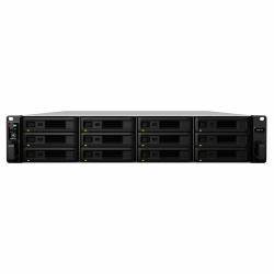 Synology RackStation RS3618xs NAS Rack [2U] Intel® Xeon® D D-1521 8 GB DDR4 0 TB DiskStation Manager Schwarz 